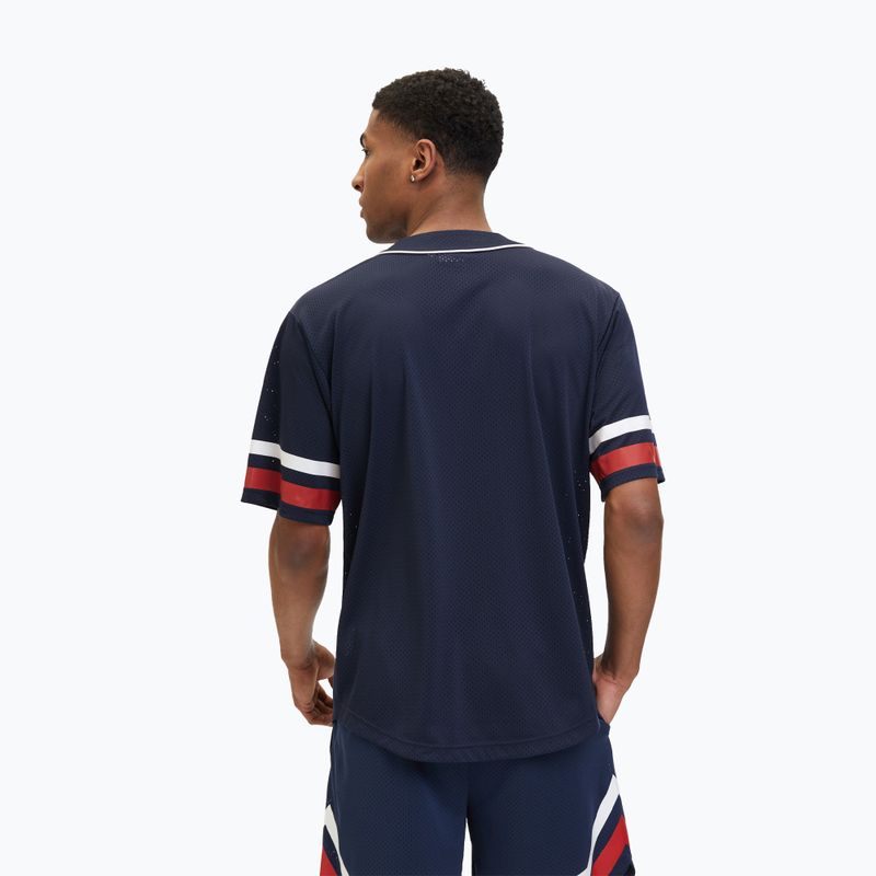 Koszulka męska FILA Lashio Baseball black iris 3