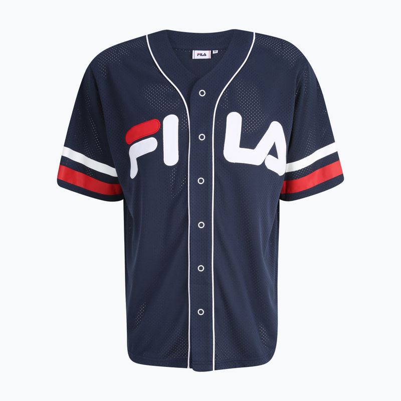 Koszulka męska FILA Lashio Baseball black iris 5