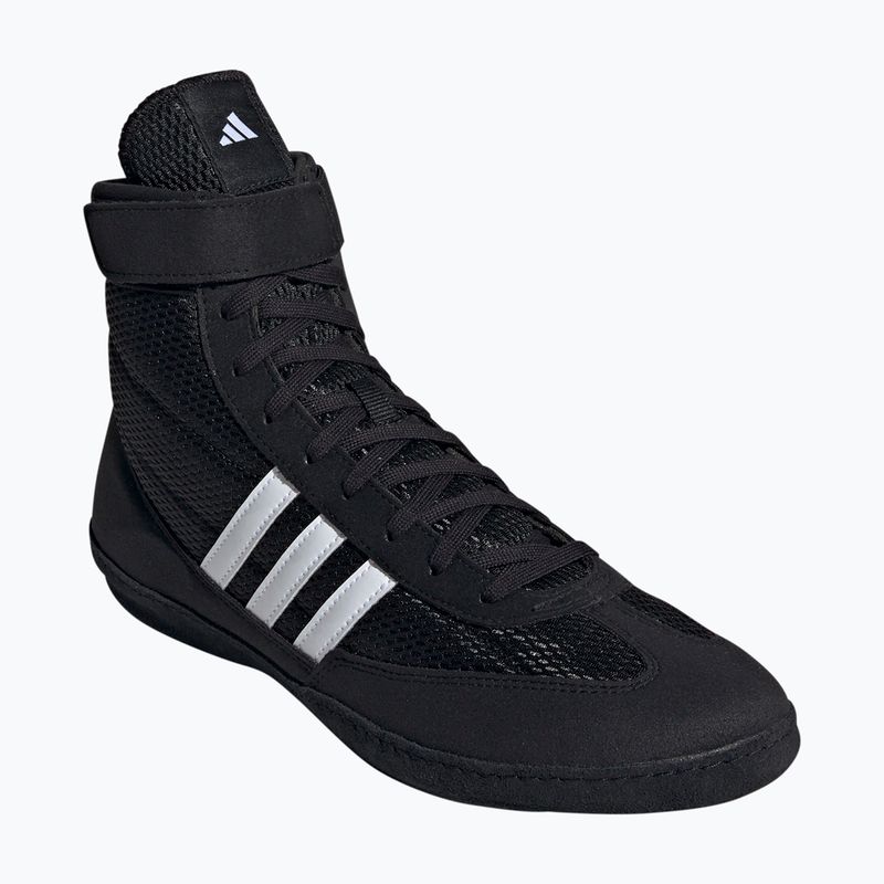 Buty zapaśnicze męskie adidas Combat Speed 4 core black/footwear white 8