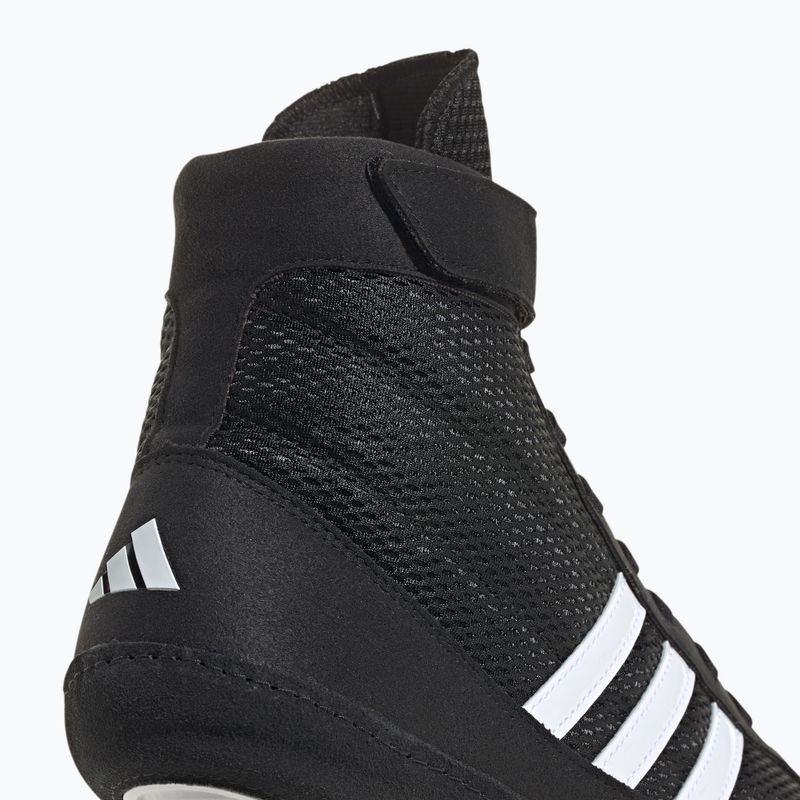 Buty zapaśnicze męskie adidas Combat Speed 4 core black/footwear white 14