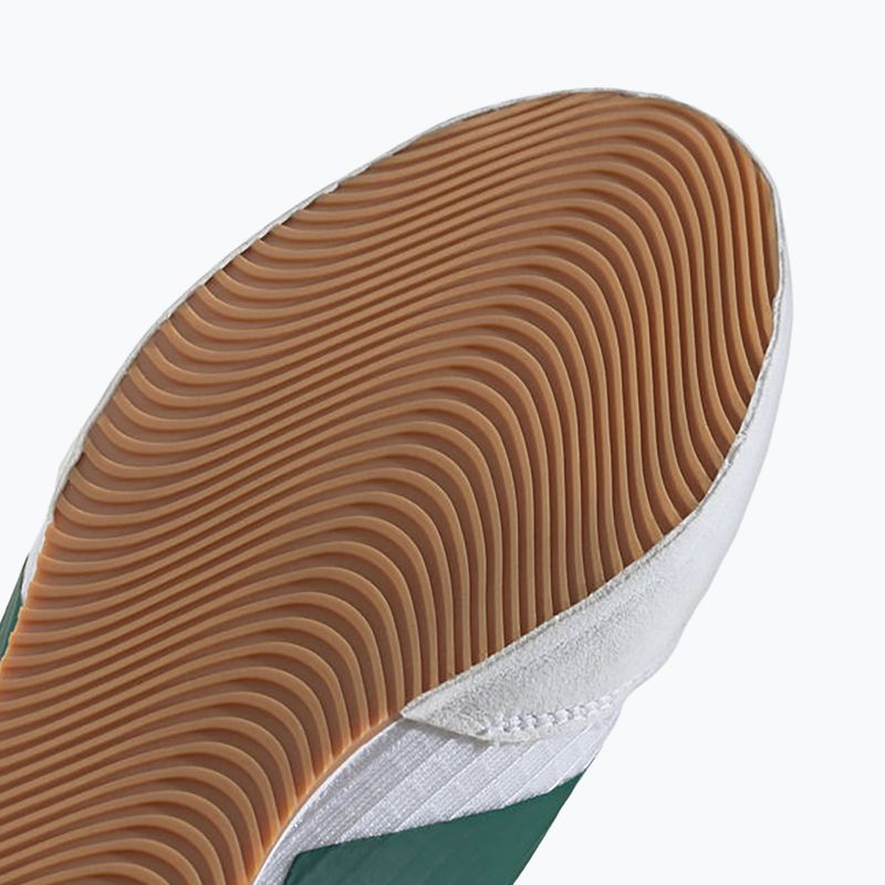 Buty bokserskie adidas Box Hog 4 cloud white/collegiate green/core black 16