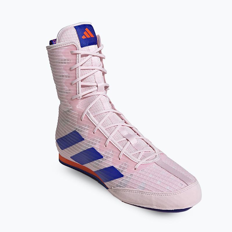 Buty bokserskie adidas Box Hog 4 almost pink/lucid blue/impact orange 8