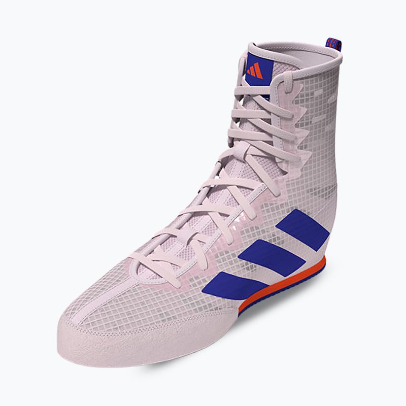 Buty bokserskie adidas Box Hog 4 almost pink/lucid blue/impact orange 9