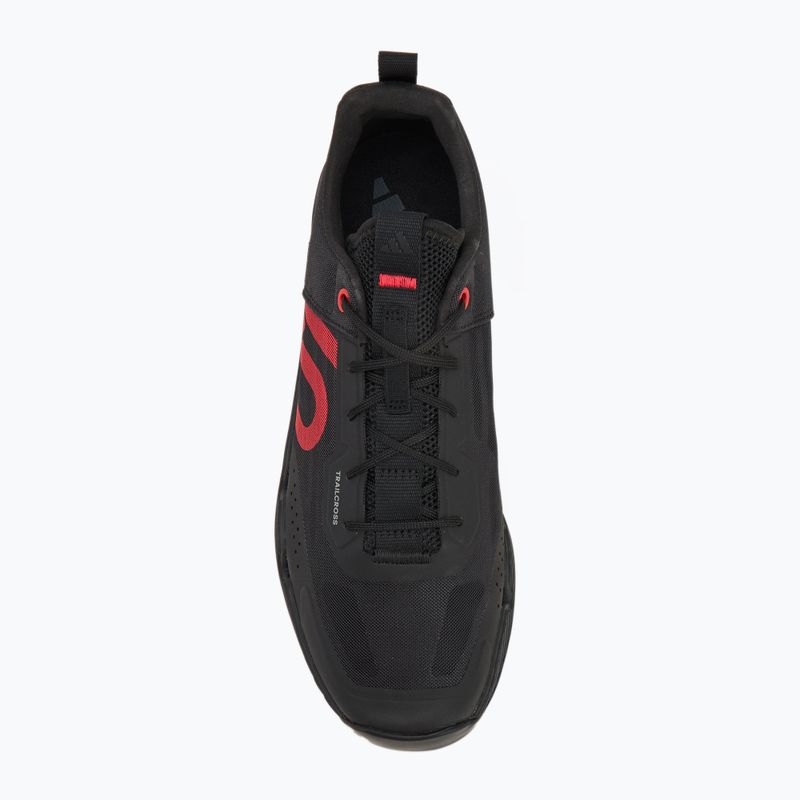 Buty rowerowe platformy męskie adidas FIVE TEN Trailcross LT core black/pure ruby/grey three 5