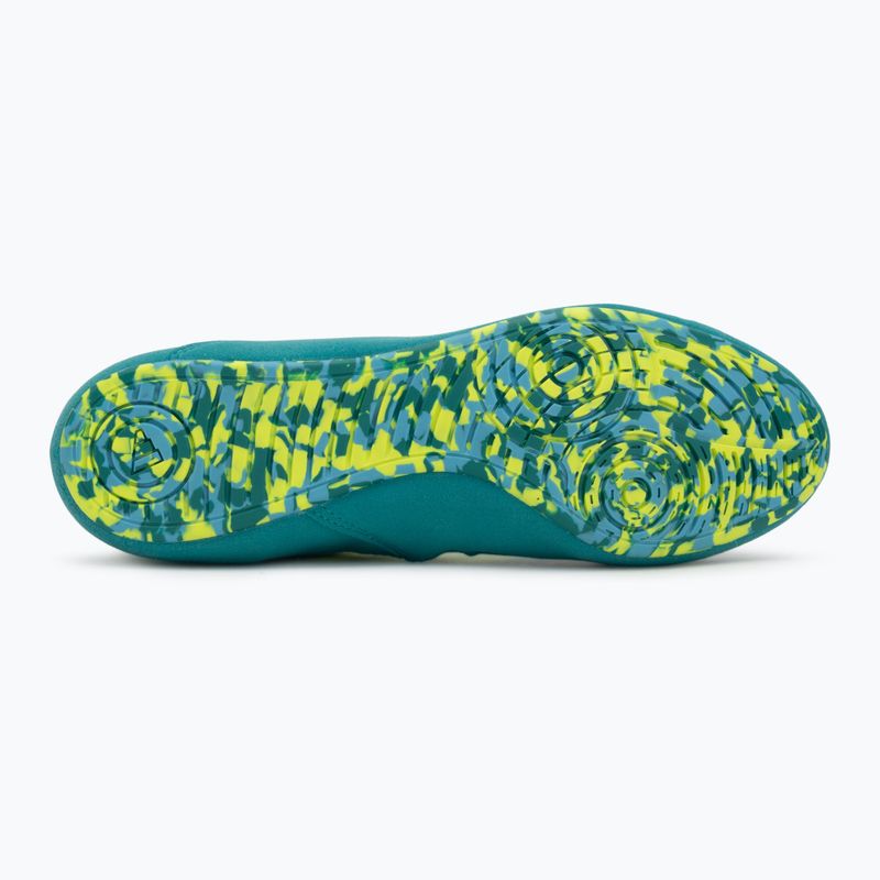 Buty bokserskie adidas HVC purple team/lucid lemon/signal cyan 4