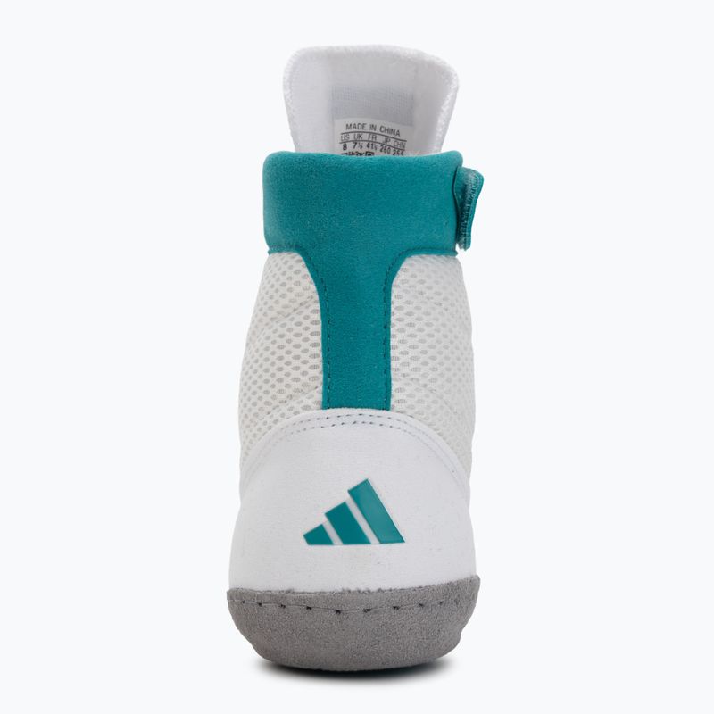 Buty bokserskie adidas Combat Speed.4 footwear white/purple team/grey three 6
