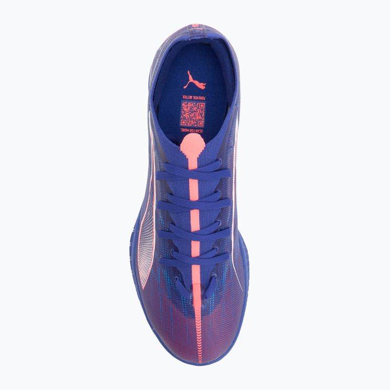 Buty piłkarskie PUMA Ultra 5 Match IT lapis lazuli/puma white/sunset glow 5