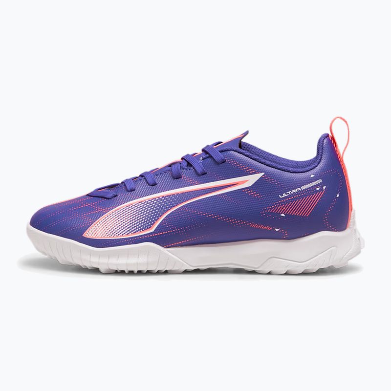 Buty piłkarskie dziecięce PUMA Ultra 5 Play TT Jr lapis lazuli/puma white/sunset glow 9