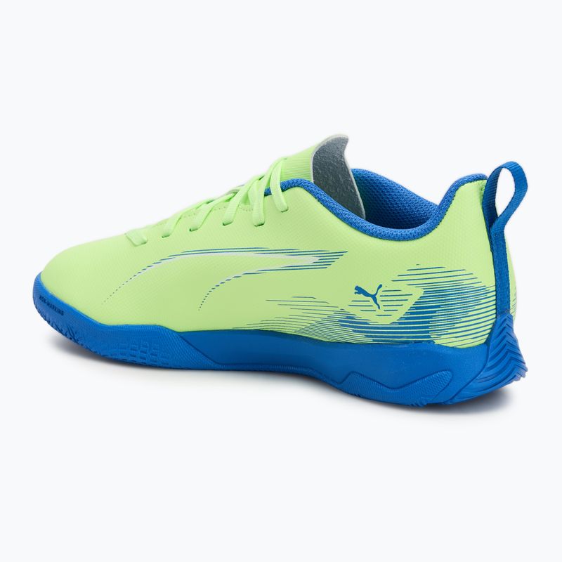 Buty piłkarskie dziecięce PUMA Ultra 5 Play IT Jr fizzy apple/puma white 3