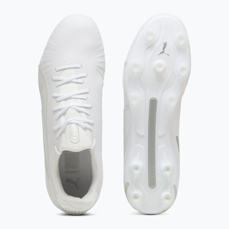 Buty piłkarskie PUMA King Ultimate FG/AG puma white/puma silver 11