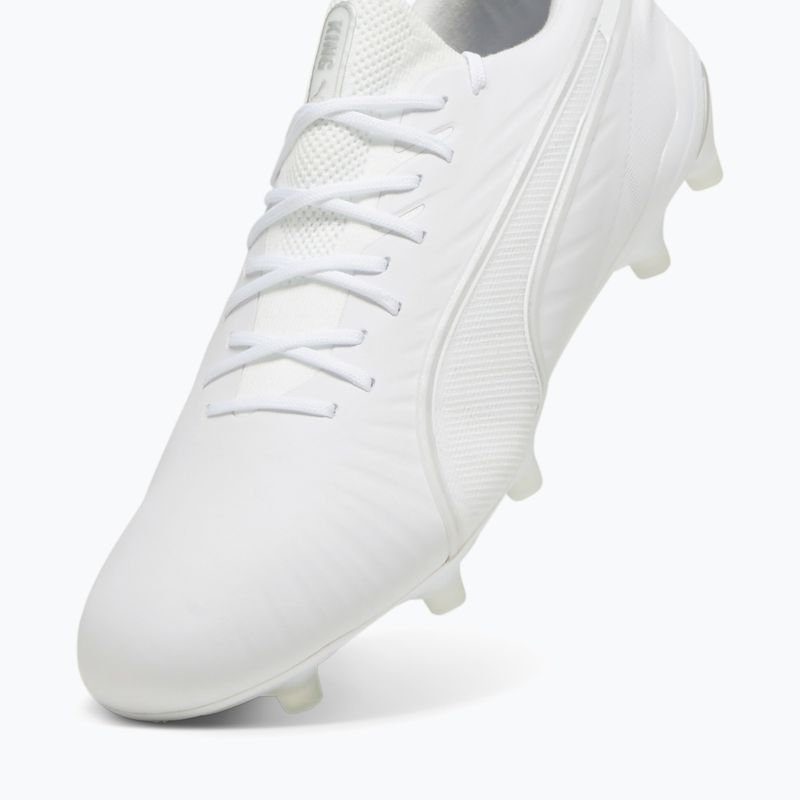 Buty piłkarskie PUMA King Ultimate FG/AG puma white/puma silver 12