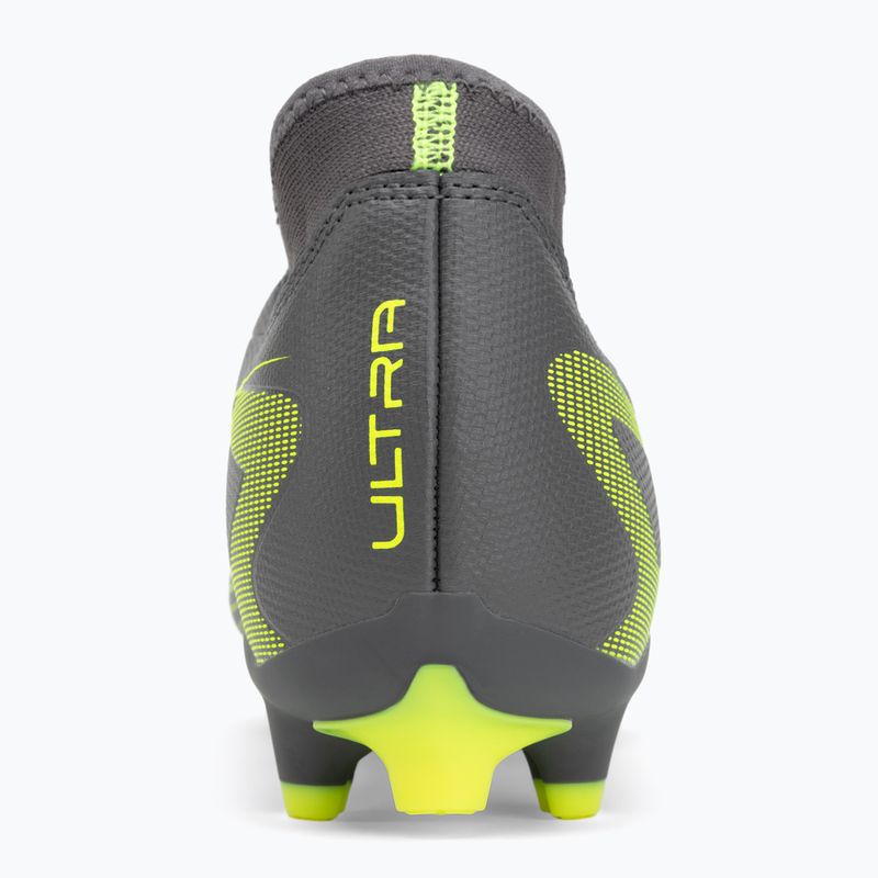 Buty piłkarskie męskie PUMA Ultra 5 Play+ FG/AG matte aged silver/yellow alert/puma aged silver 6