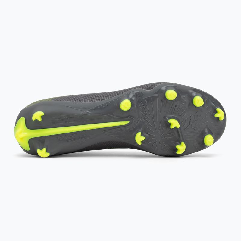 Buty piłkarskie dziecięce PUMA Ultra 5 Pro FG/AG Jr matte aged silver/yellow alert/sun struck 4