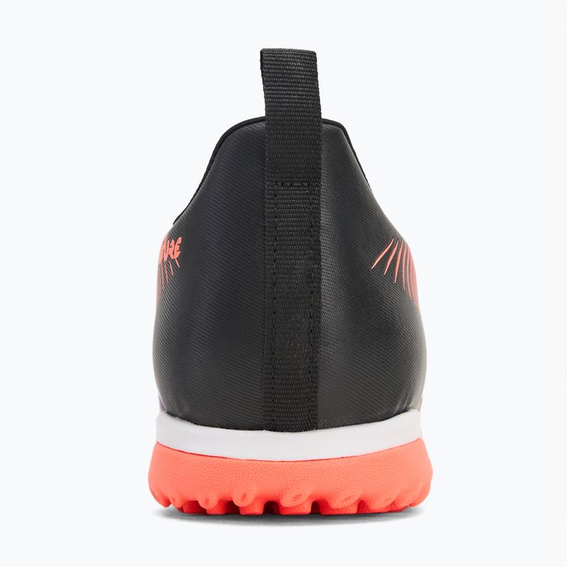 Buty piłkarskie dziecięce PUMA Future 8 Match LL TT + Mid puma black/ puma white/ glowing red 6