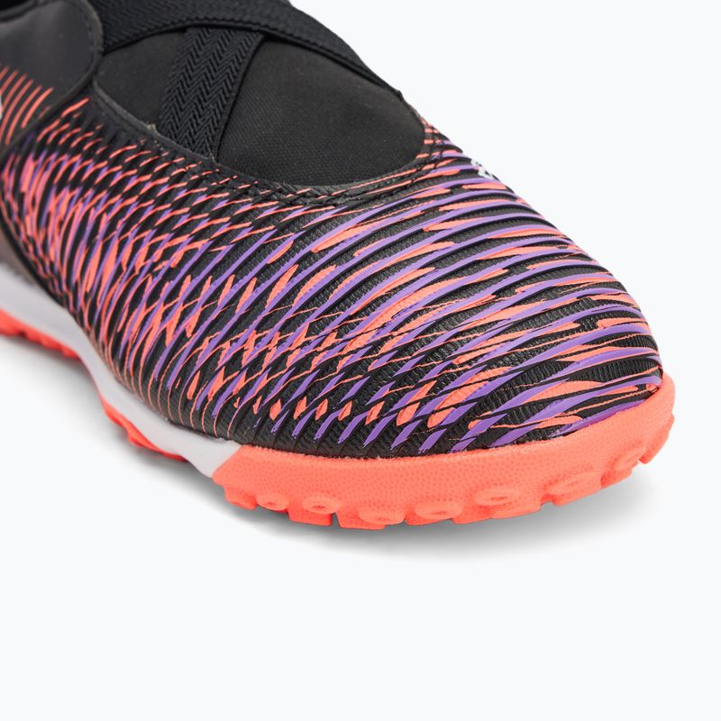 Buty piłkarskie dziecięce PUMA Future 8 Match LL TT + Mid puma black/ puma white/ glowing red 7