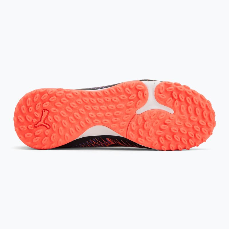 Buty piłkarskie dziecięce PUMA Future 8 Play TT + Mid puma black/ puma white/ glowing red 4