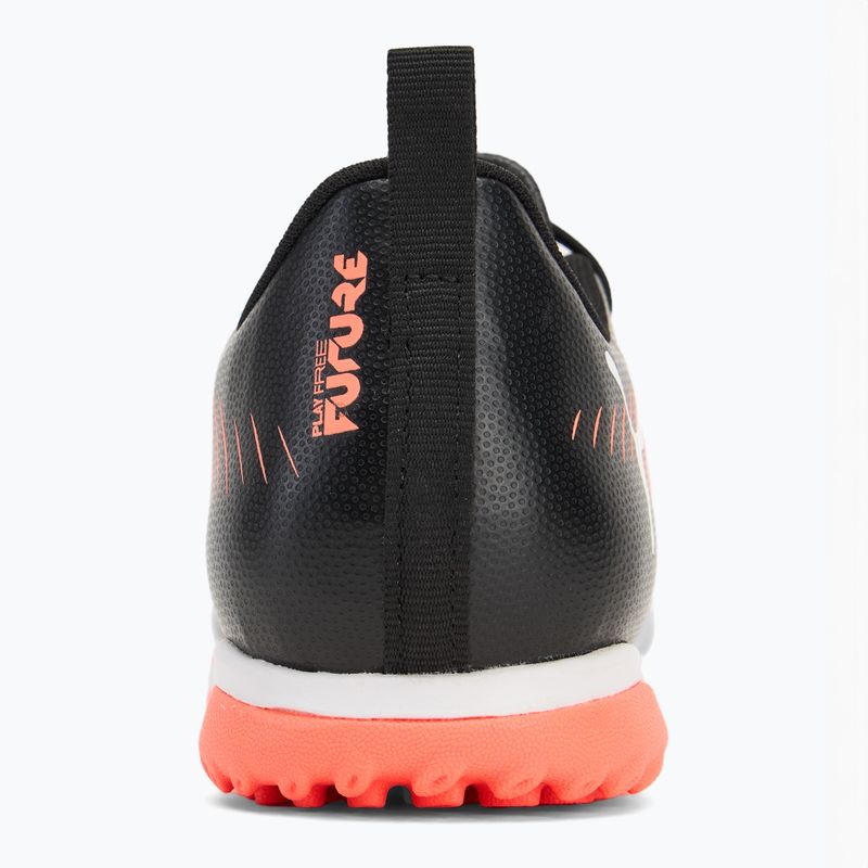 Buty piłkarskie dziecięce PUMA Future 8 Play TT + Mid puma black/ puma white/ glowing red 6