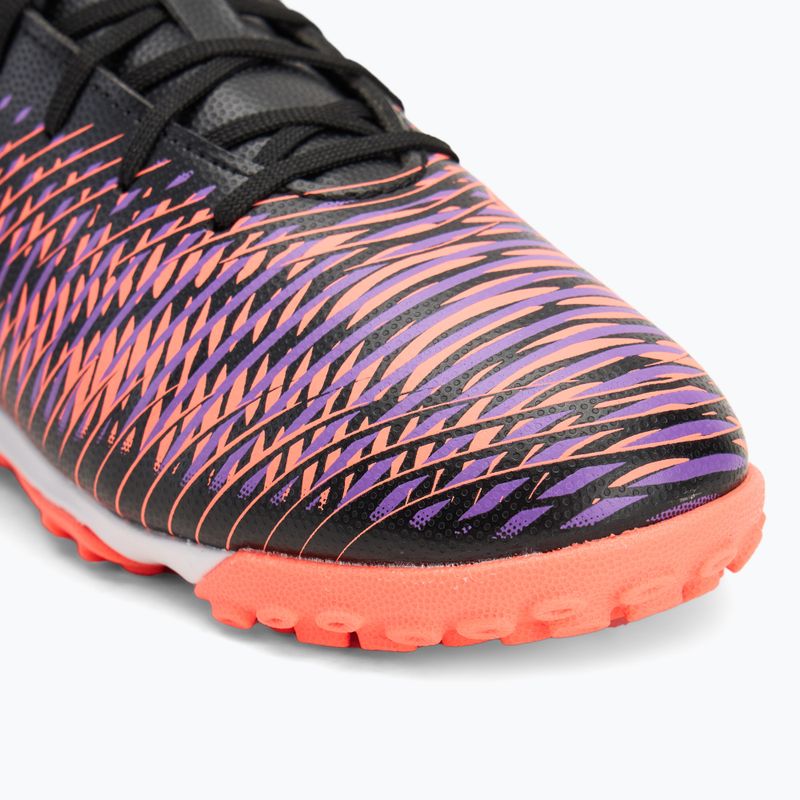 Buty piłkarskie dziecięce PUMA Future 8 Play TT + Mid puma black/ puma white/ glowing red 7