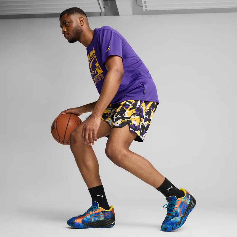 Buty do koszykówki męskie PUMA All-Pro Nitro Dylan Exhibit vivid blue/tropical blue 8
