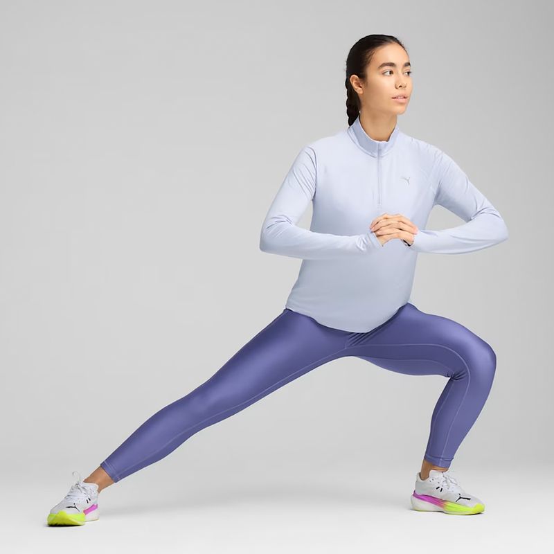 Bluza do biegania damska PUMA Run Velocity Cloudspun 1/4 Zip cool weather/heather 4
