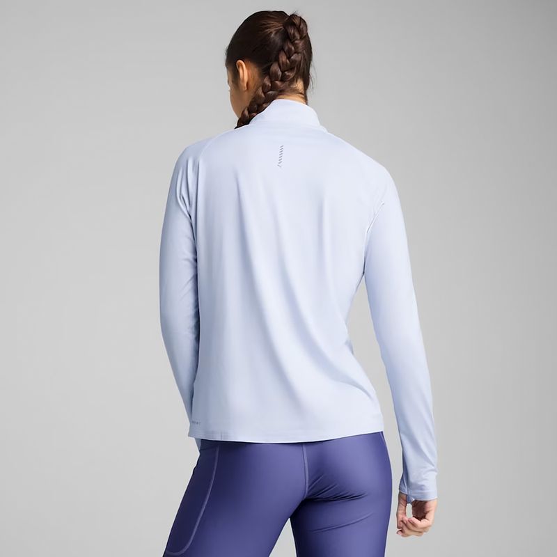 Bluza do biegania damska PUMA Run Velocity Cloudspun 1/4 Zip cool weather/heather 5
