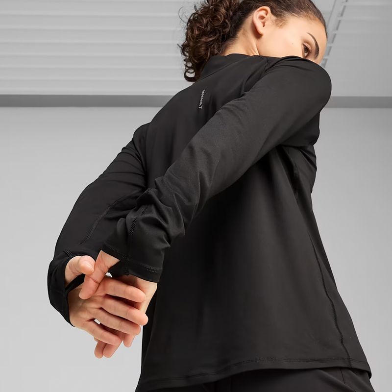 Bluza do biegania damska PUMA Run Velocity Cloudspun 1/4 Zip puma black 7
