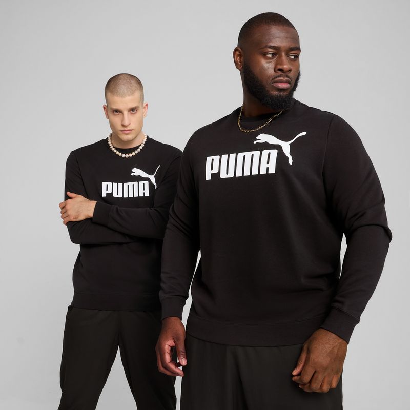 Bluza męska PUMA ESS No. 1 Logo Crew TR puma black 3