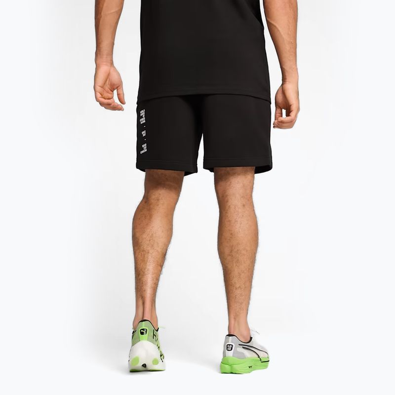 Spodenki treningowe męskie PUMA x HYROX black 2