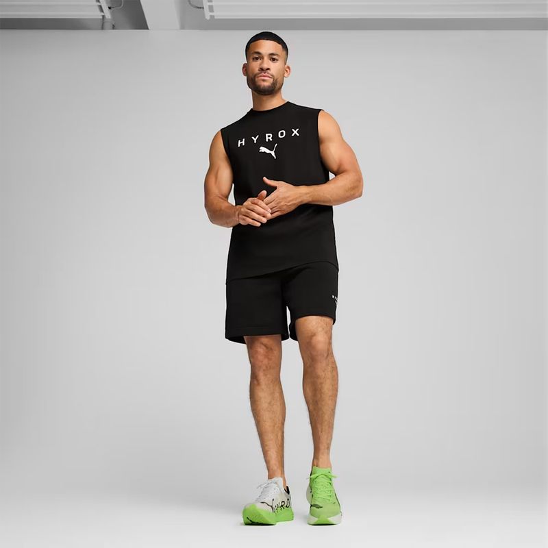 Spodenki treningowe męskie PUMA x HYROX black 7