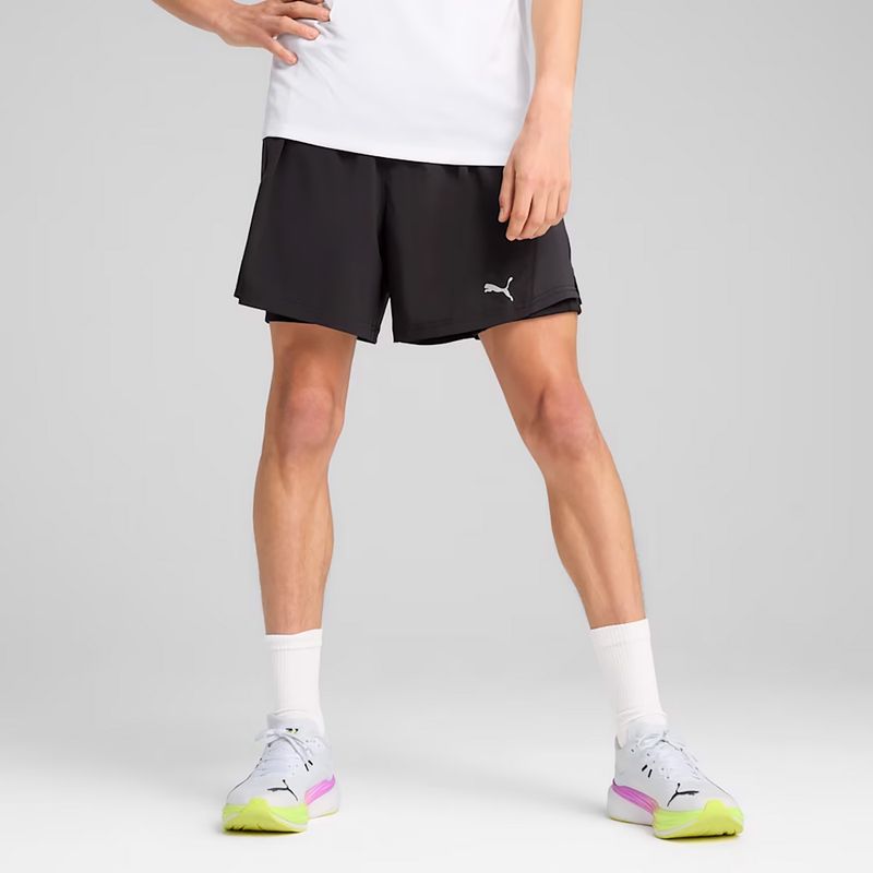 Spodenki do biegania męskie PUMA Run Velocity 2IN1 puma black 3