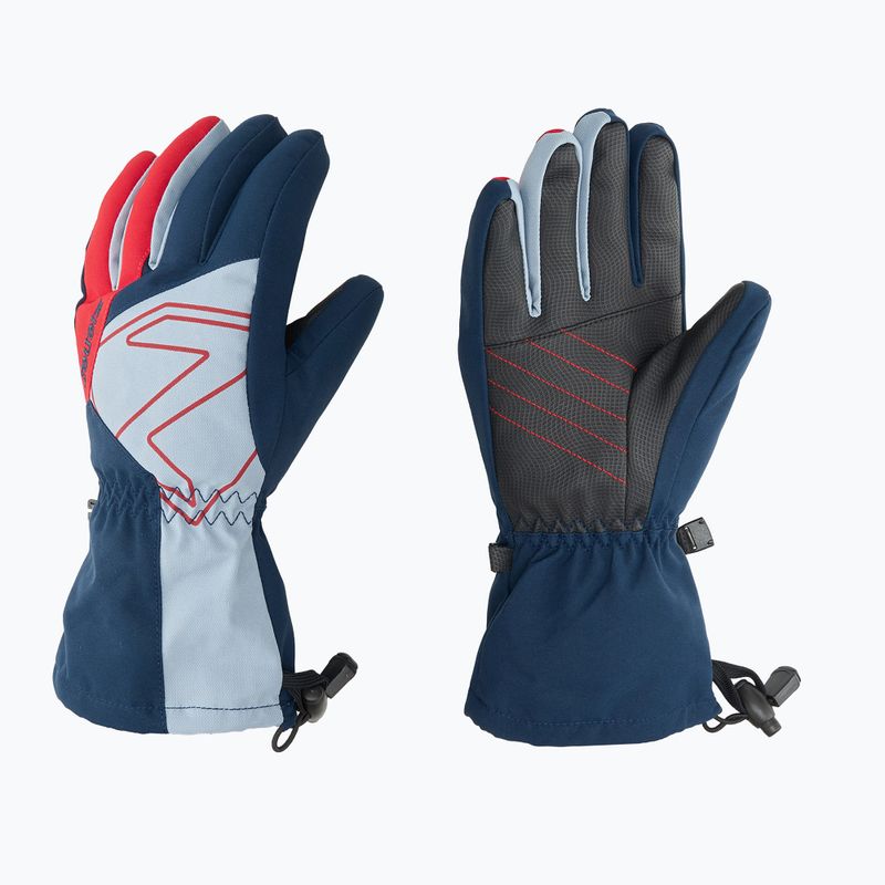 Rękawice narciarskie dziecięce ZIENER Laval Aquashield AW dark navy