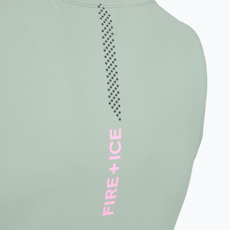 Koszulka treningowa damska BOGNER FIRE+ICE Caia 1/4 Zip eucalyptus 4