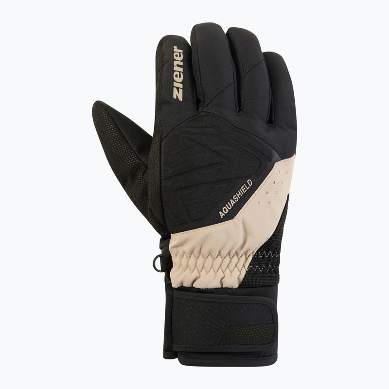 Rękawice narciarskie męskie ZIENER Gatis Aquashield sandstone 2