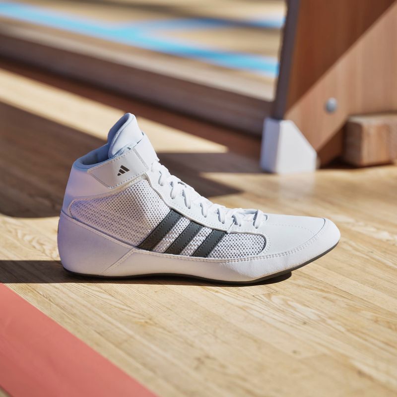 Buty bokserskie adidas HVC footwear white/ core black 10