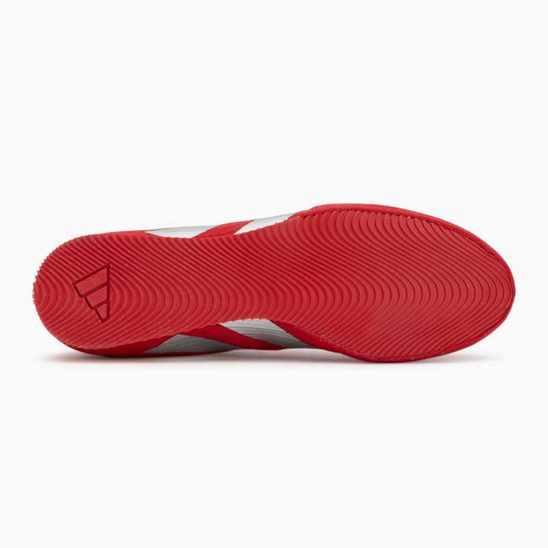 Buty bokserskie adidas Box Hog 4 red 4