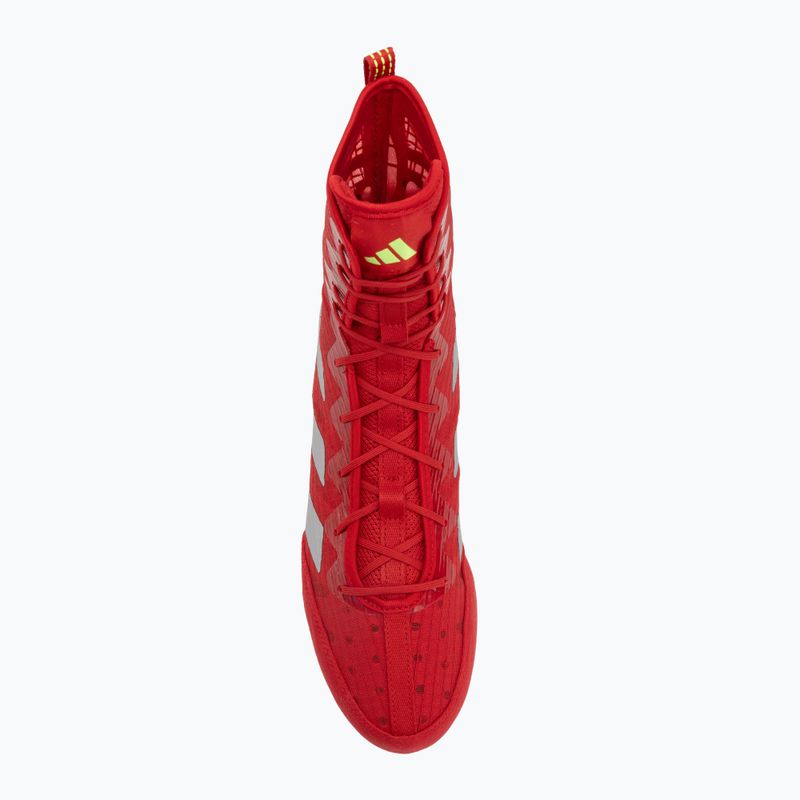 Buty bokserskie adidas Box Hog 4 red 5