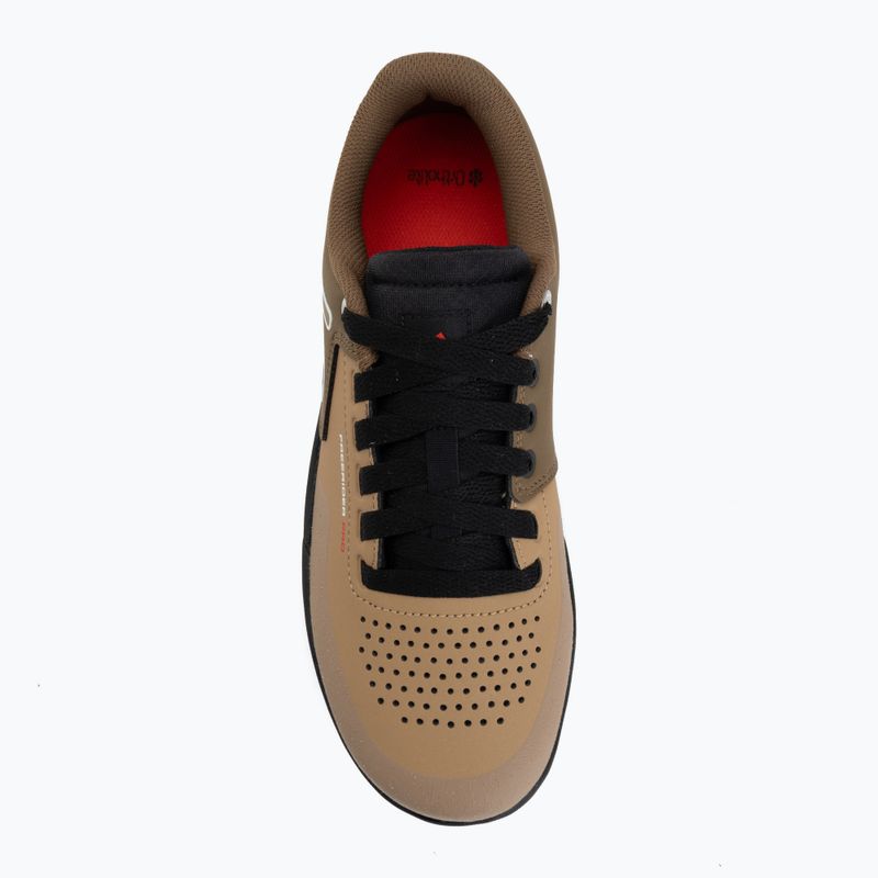 Buty rowerowe platformy męskie adidas FIVE TEN Freerider Pro cardboard/off white/core black 5