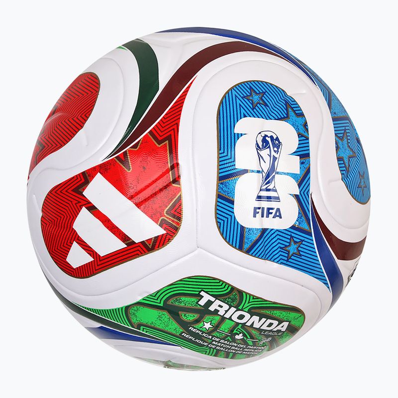 Piłka do piłki nożnej adidas Trionda League Box World Cup multicolor rozmiar 5 3