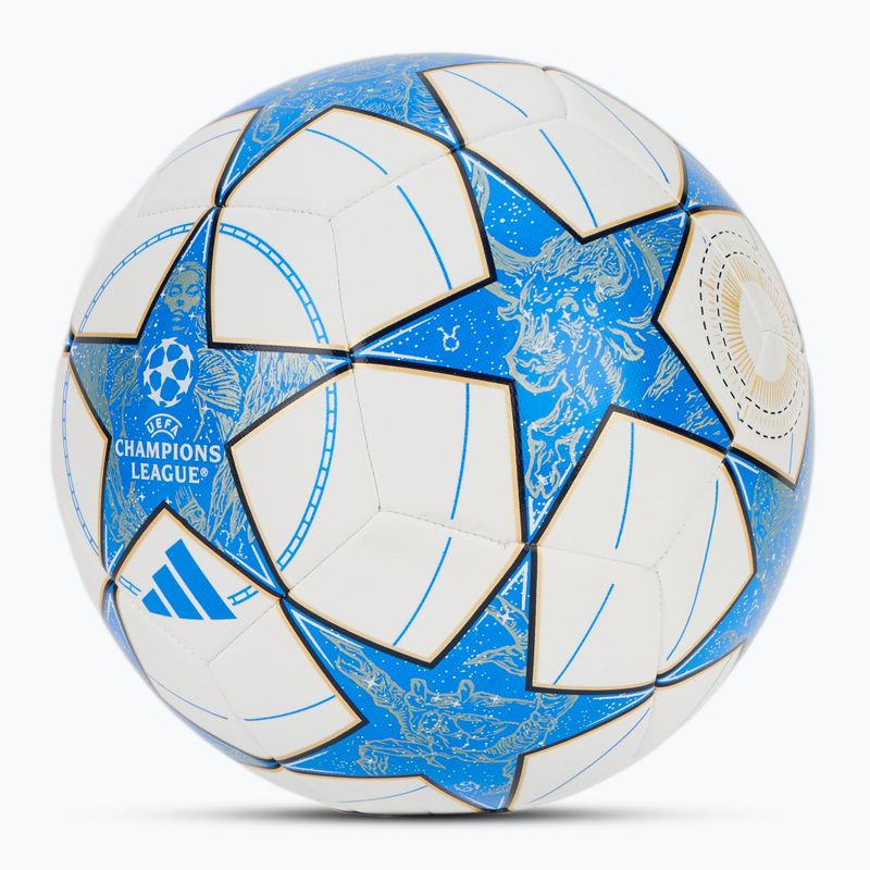 Piłka do piłki nożnej adidas UCL Training rozmiar 5 white/blue 2
