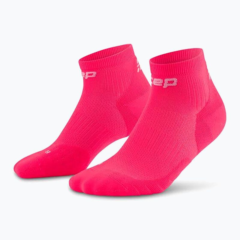 Skarpety kompresyjne damskie CEP Run Low Cut 5.0 pink