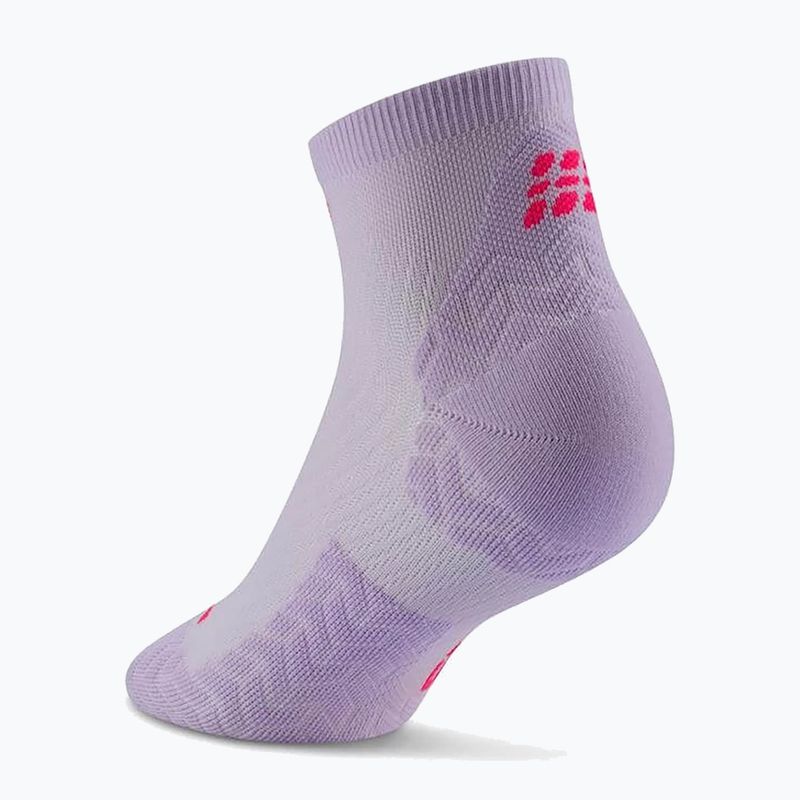 Skarpety damskie CEP Ultralight Low Cut 4.0 lilac 3
