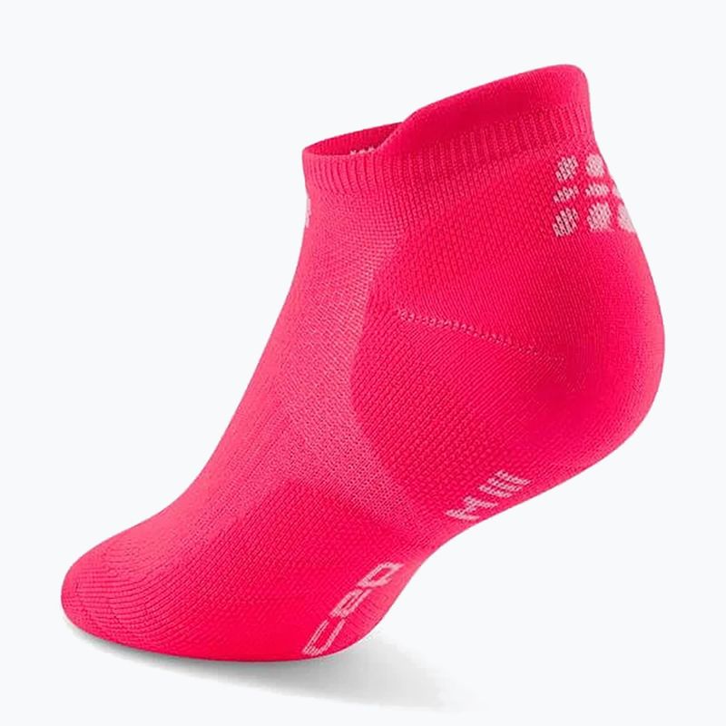 Skarpety kompresyjne męskie Cep Run No Show 5.0  pink 3