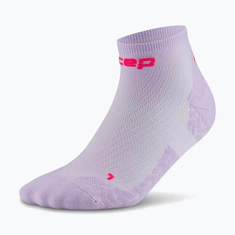 Skarpety kompresyjne męskie CEP Ultralight Low Cut 4.0 lilac 2