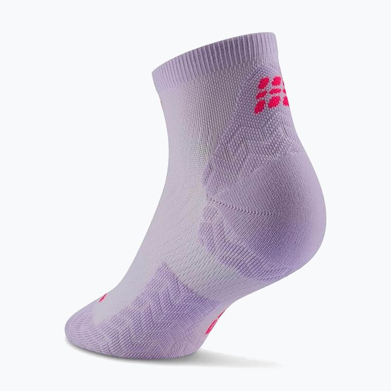 Skarpety kompresyjne męskie CEP Ultralight Low Cut 4.0 lilac 3