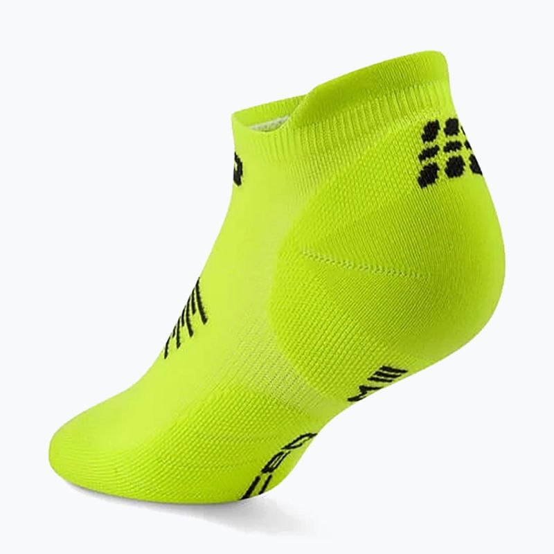 Skarpety kompresyjne męskie Cep Run No Show 5.0 lime/black 3