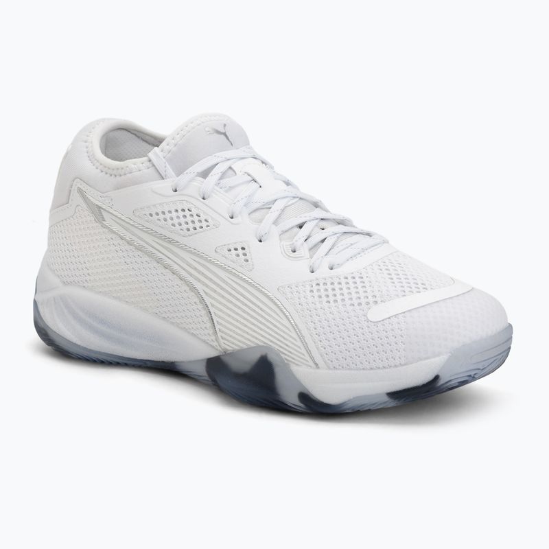 Buty do piłki ręcznej PUMA Eliminate NITRO SQD 4 puma white/baltic sea blue/fresh water