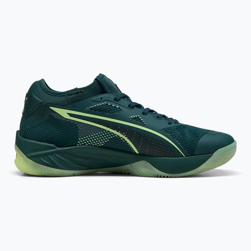 Buty do piłki ręcznej PUMA Eliminate NITRO SQD 4 green 2