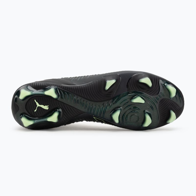 Buty piłkarskie męskie PUMA Future 8 Ultimate FG puma black/fizzy light/green terrain 4