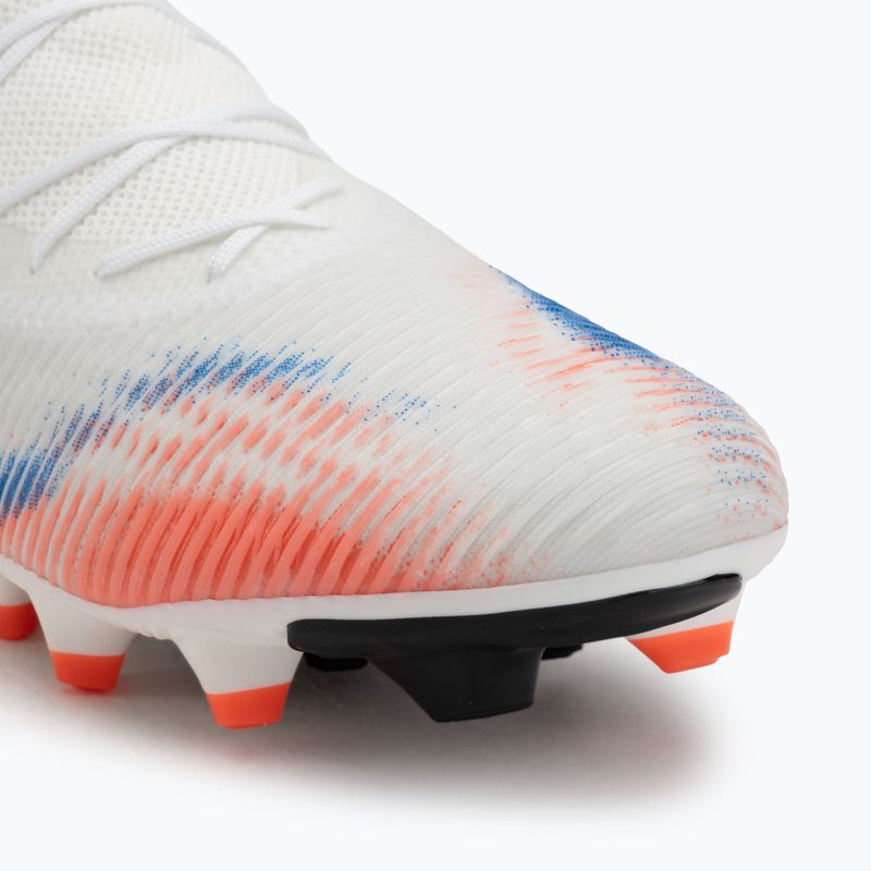 Buty piłkarskie męskie PUMA Future 8 Match Low FG/AG puma white/puma black/glowing red 7