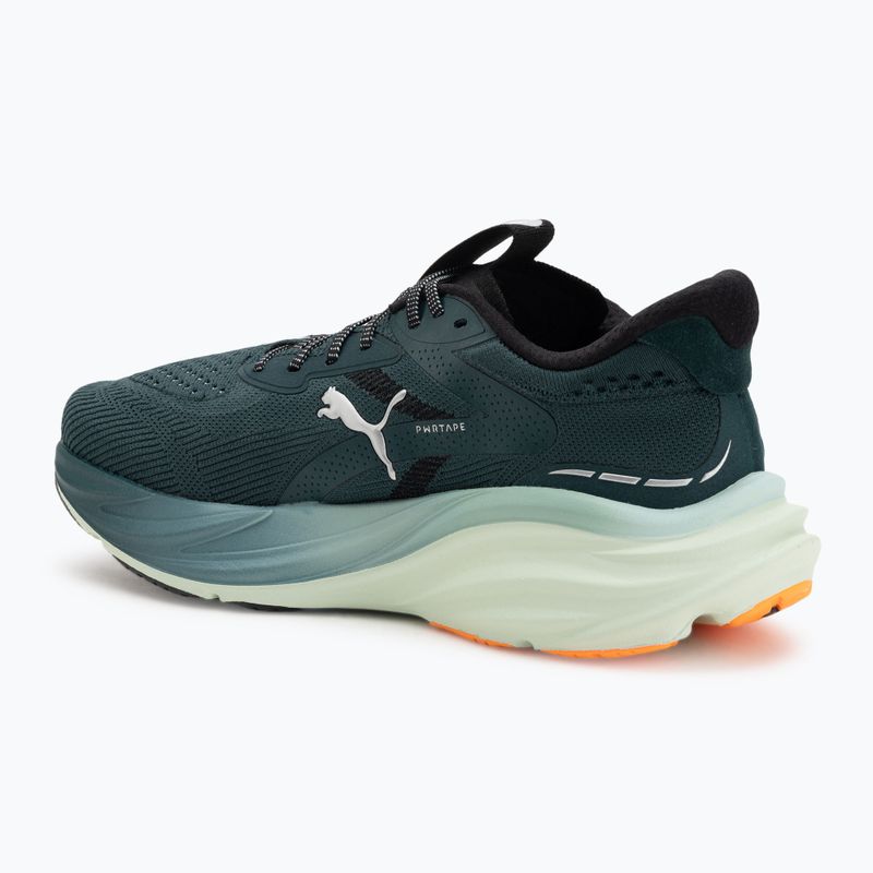 Buty do biegania męskie PUMA Magnify Nitro 3 green terrain/heat fire 3